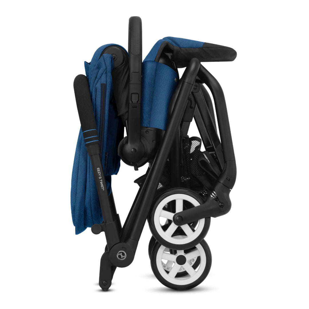 Cybex Eezy S Twist 2 Stroller - Navy Blue (360˚ rotating seat)
