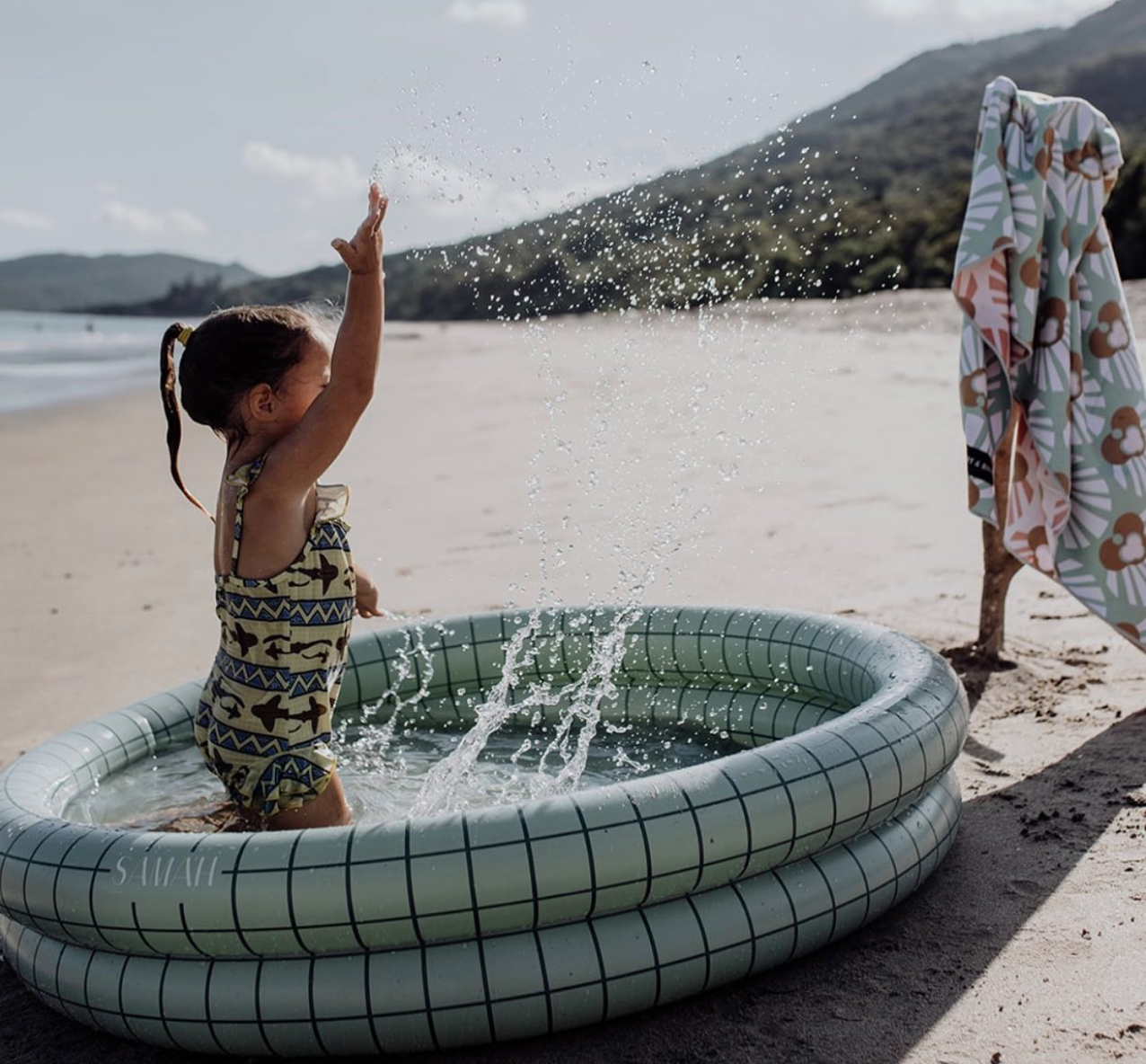 Inflatable Pool - Mint & Moss | Rebelstork US