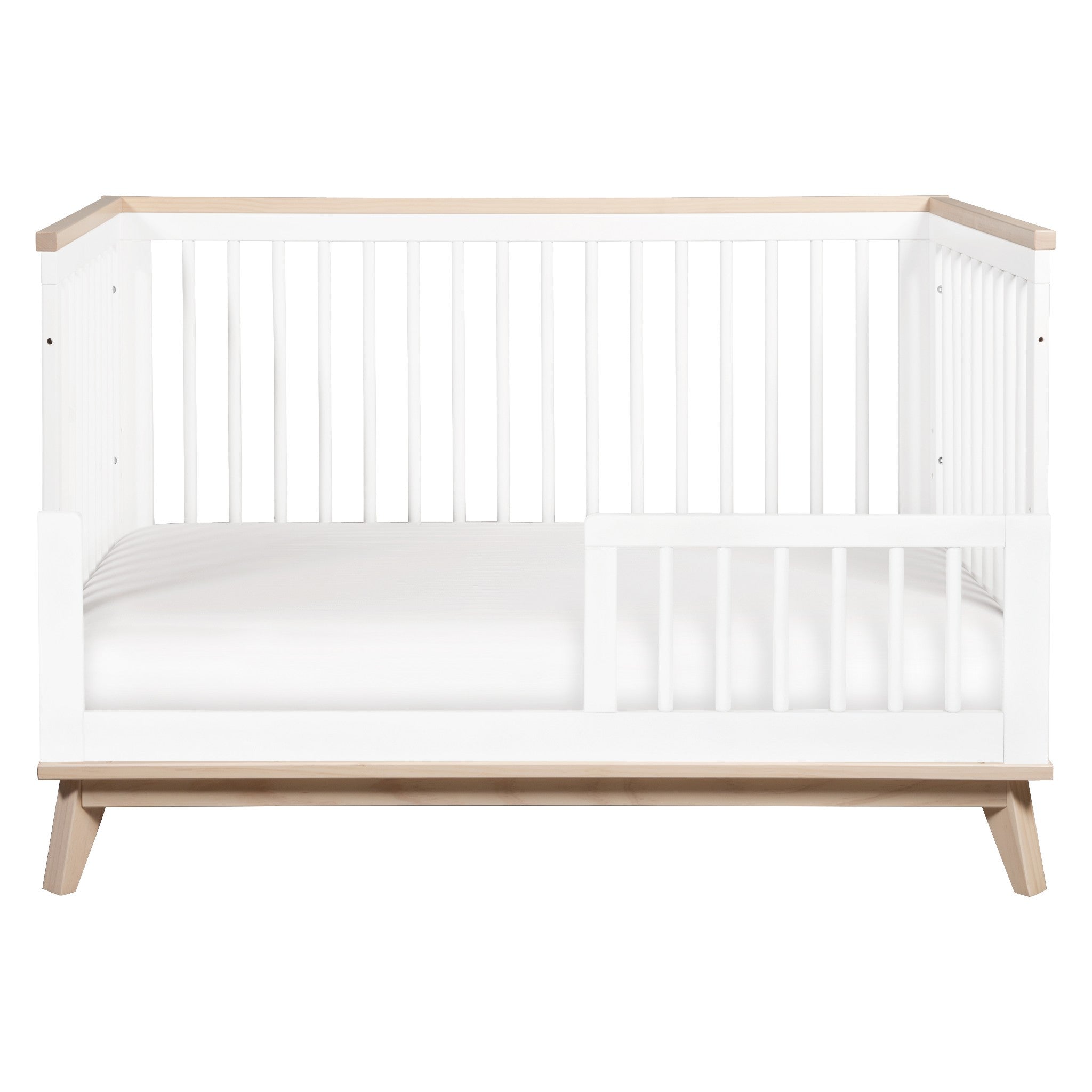 White clearance washed crib