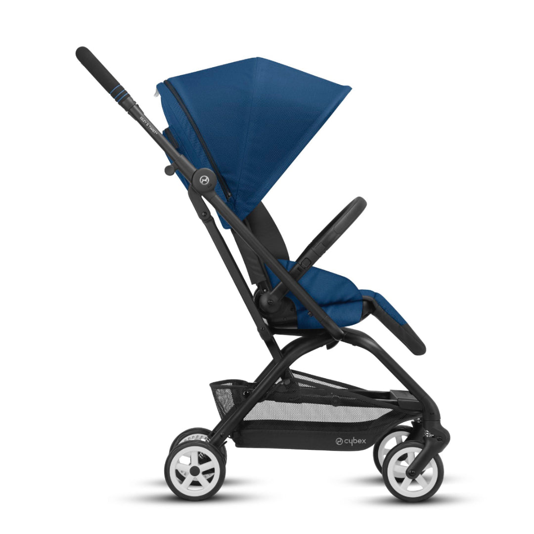CYBEX Eezy S Twist 2 Stroller, 360° Rotating Seat, Parent Facing or Forward  Facing, One-Hand Recline, Compact Fold, Lightweight Travel Stroller